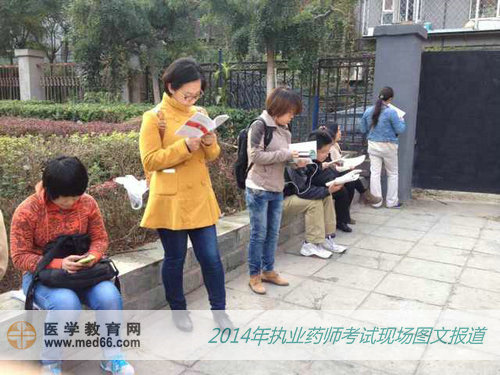 认真备考的执业药师考试考生
