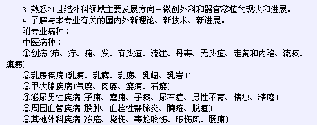 卫生系列高级专业技术资格考试（中医外科专业-正高级）