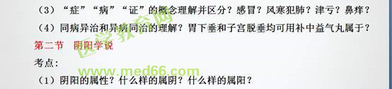 2016年执业中药师考试《中药学综合知识与技能》试题与医学教育网自习室讲解内容对比