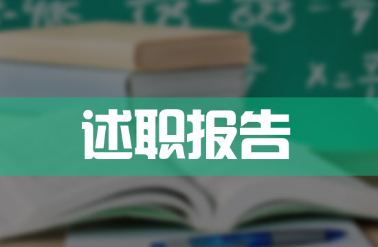 述职报告