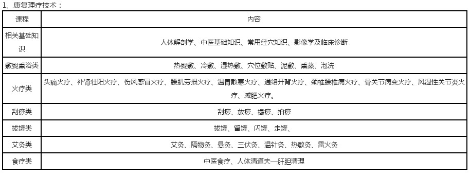 北京康复理疗师培训 2017年