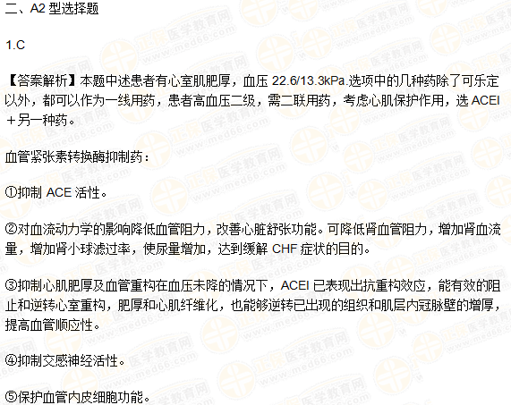 抗高血压药