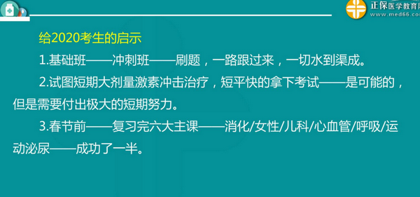 2020年临床执业医师考生备考建议