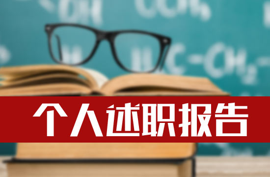 个人述职报告