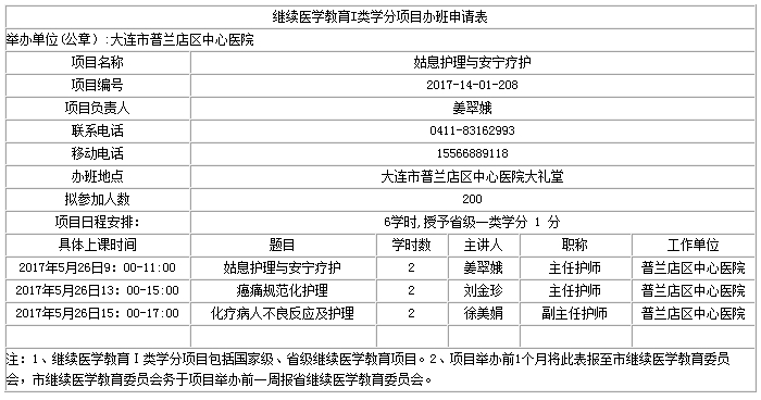 大连医学会5月26日召开《姑息护理与安宁疗护》学习班