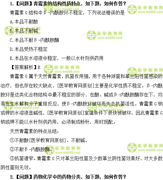 医学教育网初级药士：《答疑周刊》2018年第25期