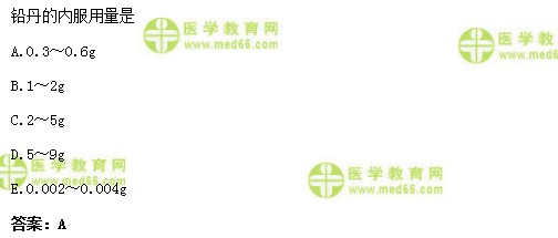 医学教育网初级中药师:《答疑周刊》2018年第32期