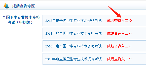 护士考试成绩查询