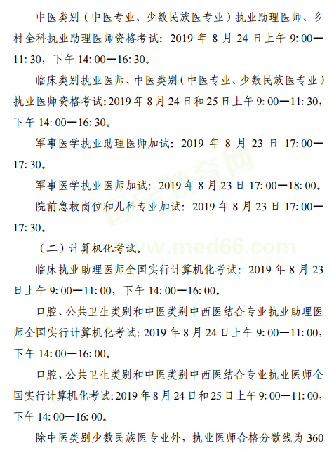 攀枝花2019年医师资格考试报名