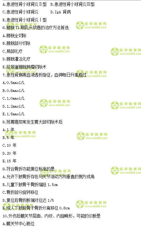 2019年临床类别医师资格模拟试题直播讲解汇总！