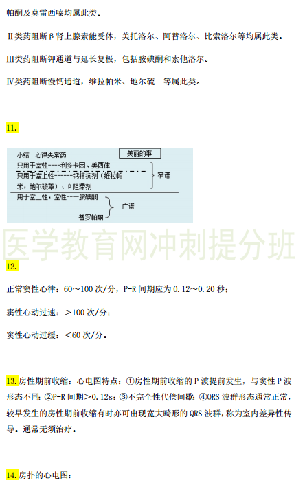 临床执业医师考点精粹