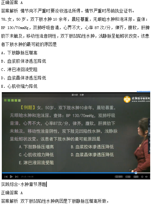 2019临床执业医师笔试高频试题及知识点覆盖率第二单元（9）