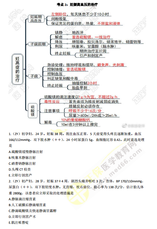 妊娠高血压治疗